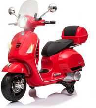 Elektriline mootorratas lastele Milly Mally Vespa GTS Super, punane