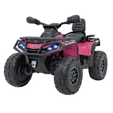 Laste elektriline ATV Ramiz Can Am Outlander, roosa