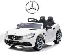 Laste elektriauto Milly Mally Mercedes-Benz SLC, valge