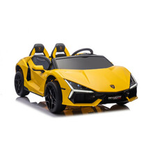 Laste elektriauto Ramiz Lamborghini Revuelto XL, kollane