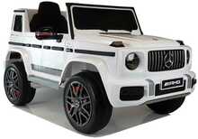Laste elektriauto Lean Cars Mercedes-Benz G63 AMG BBH-0003 EZ, valge