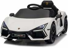 Laste elektriauto Ramiz Lamborghini Revuelto, valge