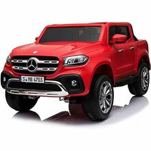 Laste elektriauto Injusa Mercedes Benz X Class Pick Up, punane, 12 V