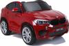 Elektriauto Lean Cars BMW X6M, punane lakitud, kahekohaline