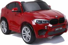 Elektriauto Lean Cars BMW X6M, punane lakitud, kahekohaline