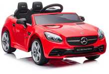 Kahekohaline laste elektriauto Lean Cars Mercedes SLC 300, punane