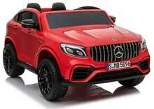 Laste elektriauto Mercedes GLC 63S, punane