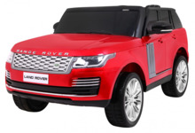 Laste elektriauto Ramiz Range Rover HSE, punane lakitud