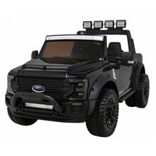 Elektriauto lastele Ramiz Ford Super Duty, must, kahekohaline