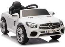 Laste elektriauto Lean Cars Mercedes SL500 S506, valge