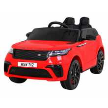 Laste elektriauto Ramiz Range Rover Velar, punane