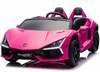 Lastemootorauto Ramiz Lamborghini Revuelto XL STRONG, roosa