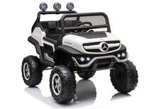 Laste elektriauto Lean Cars Mercedes Unimog S, valge
