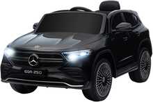 Laste elektriauto Homcom Mercedes-Benz EQA, must