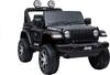 Kahekohaline laste elektriauto Lean Cars Jeep Rubicon 4x4, must
