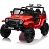Laste elektriauto Ramiz OFF ROAD 4x4 SPORT, punane
