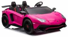 Laste elektriauto Lean Cars Lamborghini XXL A8803, roosa 24V