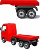 Poolhaagis Lean Cars HL358 Mercedes Actros, punane