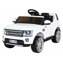 Laste elektriauto Land Rover Discovery, valge