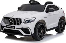 Laste elektriauto Mercedes Benz GLC63S, valge
