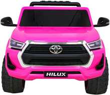 Laste elektriauto Ramiz Toyota Hilux, roosa
