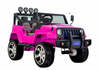Kahekohaline laste elektriauto Lean Cars Jeep 4x4 S2388, roosa