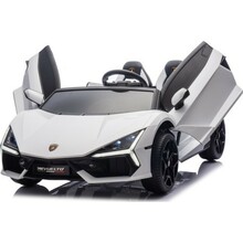 Laste elektriauto Ramiz Lamborghini Revuelto XL STRONG, valge