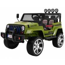 Laste elektriauto Ramiz Raptor DRIFTER 4x4, roheline