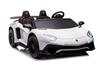 Kahekohaline laste elektriauto Lean Cars Lamborghini XXL A8803, valge