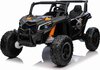Laste elektriline bagiauto Ramiz UTV X3 Off-Road, must