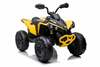 Laste elektriline ATV Lean Toys Quad CAN-AM Renegate, kollane