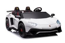 Kahekohaline laste elektriauto Lean Cars Lamborghini XXL A8803, valge