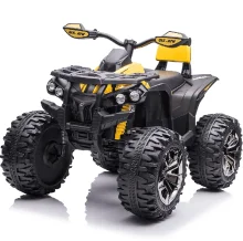 Laste elektriline ATV Hatis, kollane