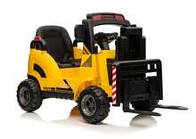Laste elektriline tõstukauto Lean Cars Forklift WH101, kollane