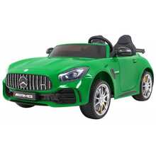 Kahekohaline laste elektriauto Mercedes-Benz GT R 4 x 4, roheline