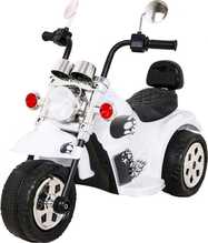 Laste elektrimootorratas Ramiz Hot Chopper, valge
