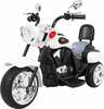 Laste elektriline mootorratas Ramiz NightBike Chopper, valge