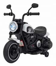Laste elektrimootorratas Ramiz Chopper FASTER, valge