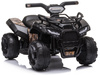 Akuga laste ATV Lean Cars JS320, must