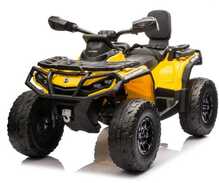 Laste elektriline ATV Ramiz Can Am Outlander, kollane