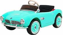 Laste elektriauto Ramiz BMW 507 Retro, roheline