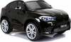 Laste elektriauto Lean Cars BMW X6M, must lakitud