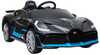 Laste elektriauto Lean Cars Bugatti Divo, must värvitud