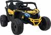 Laste elektriauto Ramiz ATV CAN-AM Maverick, kollane