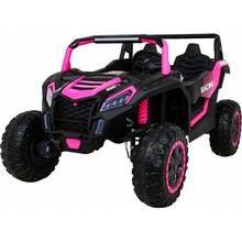 Kahekohaline laste elektriauto Ramiz ATV Racing 4x4, roosa