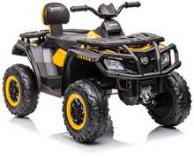 Laste elektriline ATV Lean Cars Quad S615, kollane, 24V
