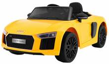 Laste elektriauto Audi R8 Spyder RS EVA 2 4 G, kollane