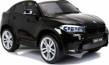 Laste elektriauto Lean Cars BMW X6M, must lakitud