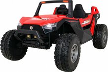 Kahekohaline elektriline bagiauto Ramiz Buggy Clash 4x4, punane
