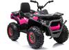 Elektriline laste ATV Lean Cars Quad XMX607, roosa läikiv